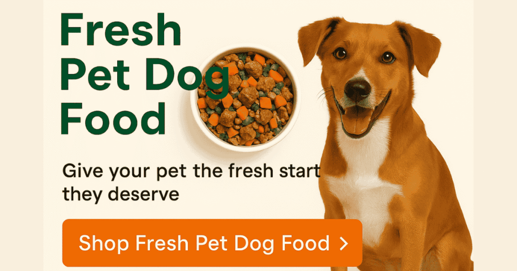 fresh pet dog food