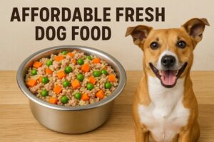 Affordable fresh dog food